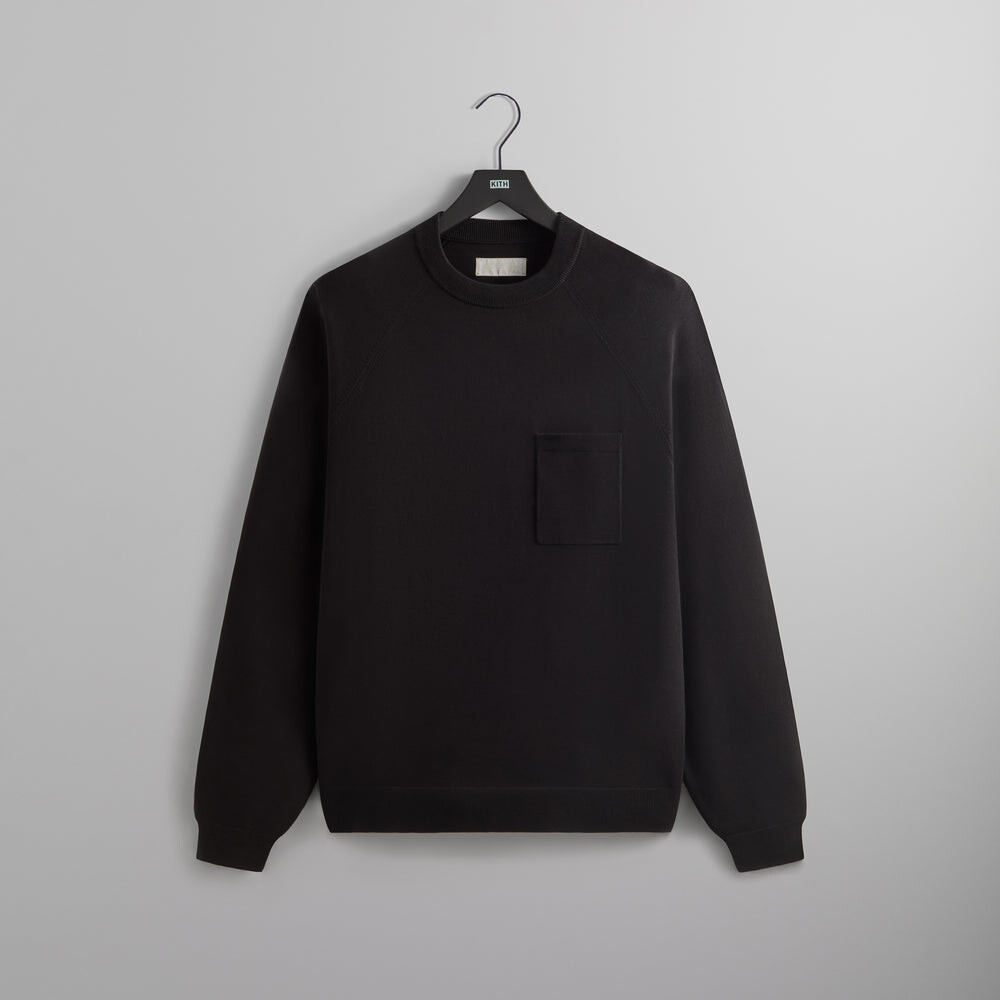 

Свитер Kith Fine Knit Addision Sweater, черный