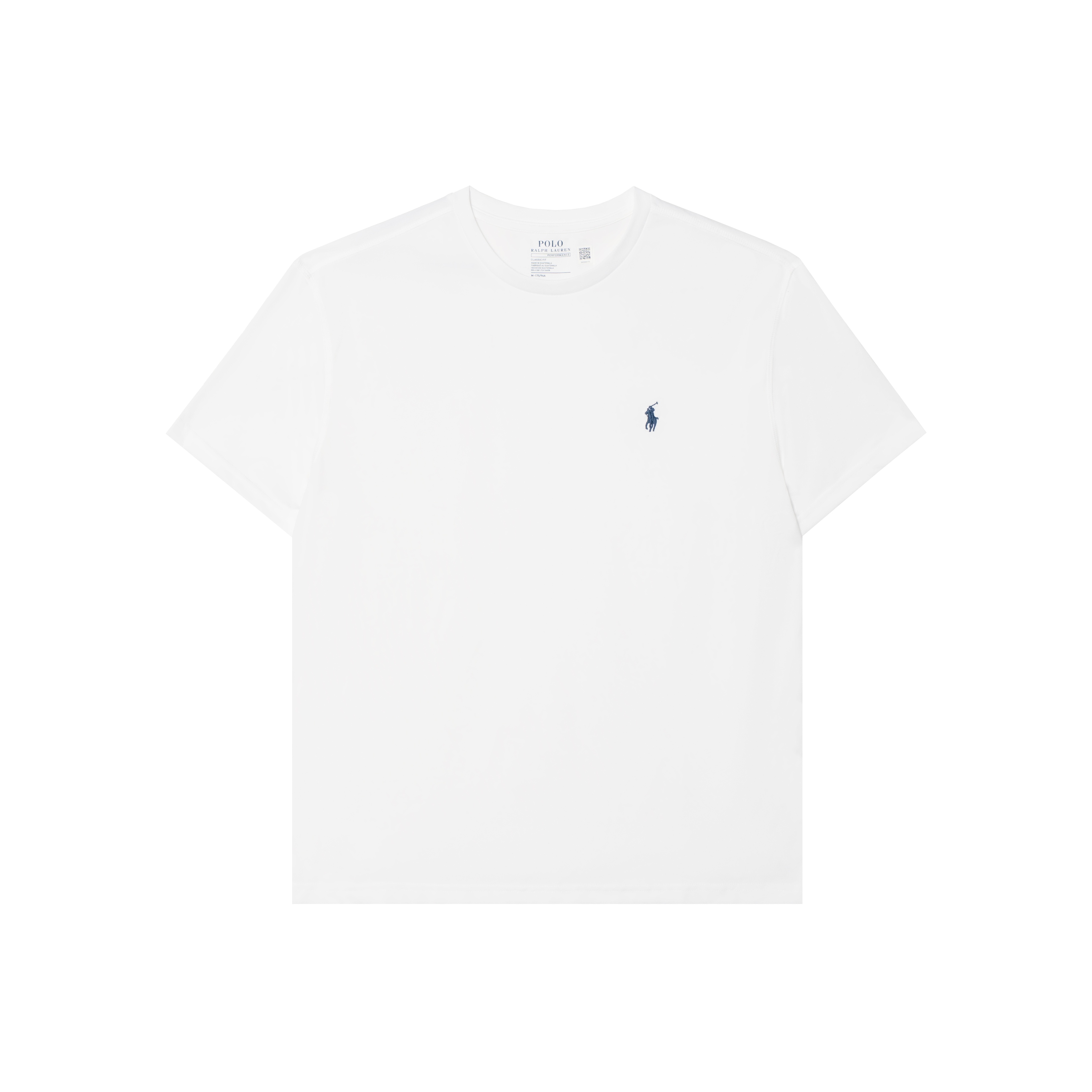 

Классическая белая футболка Polo Ralph Lauren, Белый, Классическая белая футболка Polo Ralph Lauren