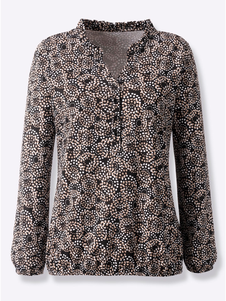 

WITT WEIDEN Черная футболка с принтом, Черный, WITT WEIDEN Черная футболка с принтом