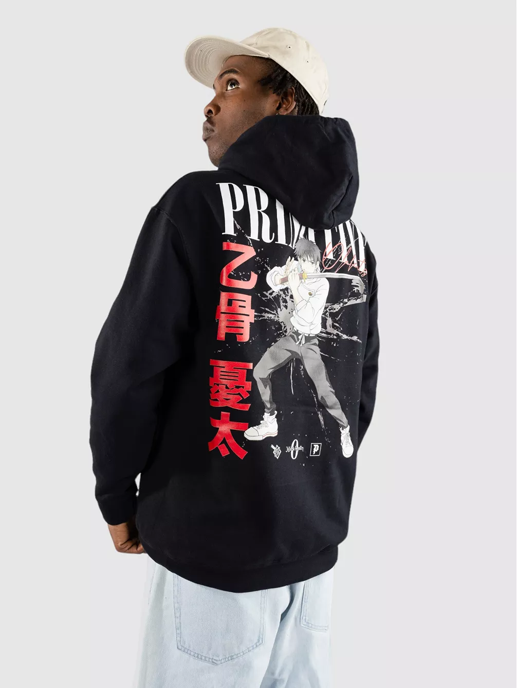 

Юта Толстовка Primitive, черный