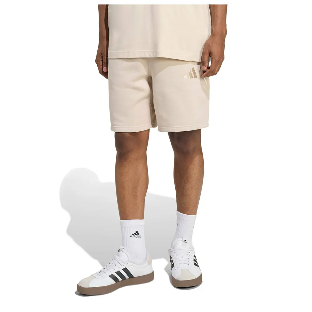 

Флисовые шорты adidas All SZN, бежевый