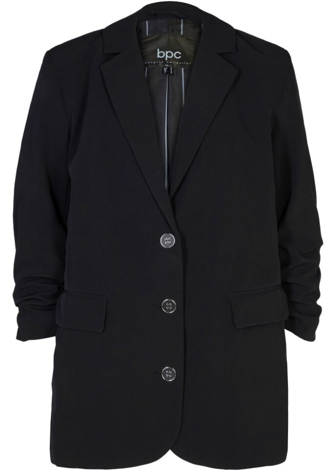 

Длинный пиджак Bpc Bonprix Collection, черный