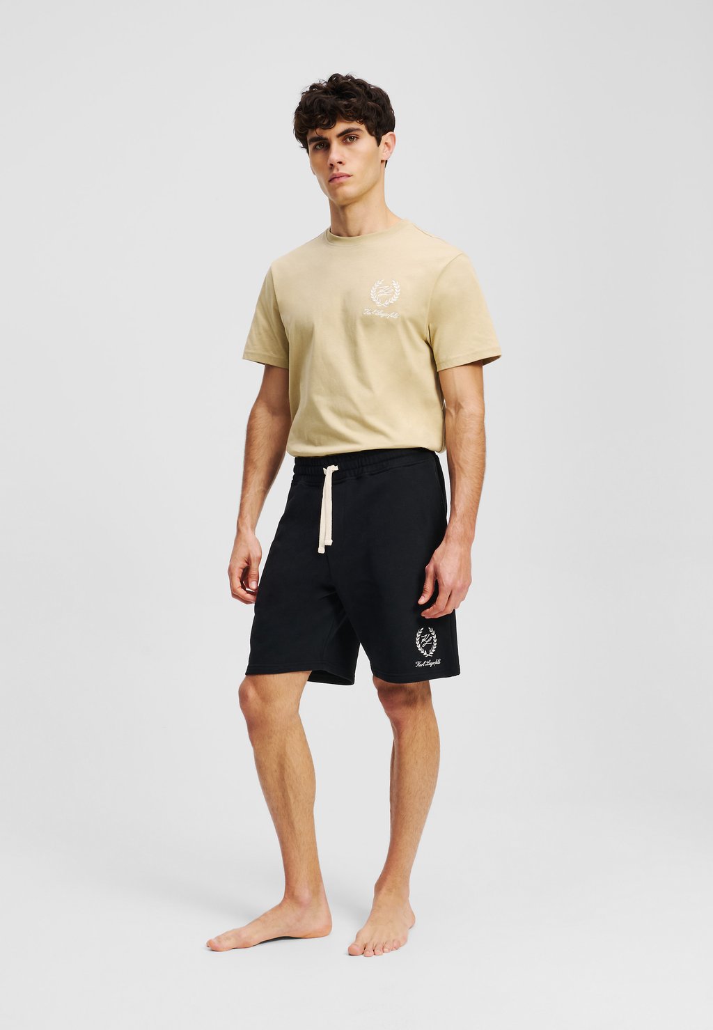 

Пижамные штаны LOUNGEW BOTTOM KARL SWEATS KARL LAGERFELD, черный