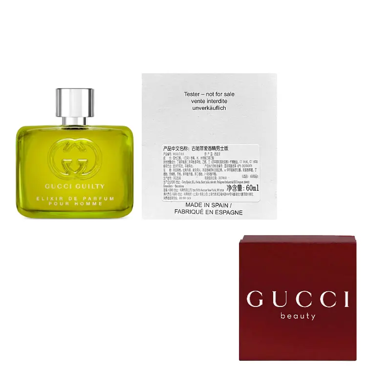 

Мужской парфюм Eau De Parfum аромат Amber Leather 60 мл Neroli Aniseed, подарок для парня GUCCI, 60ml белый Box