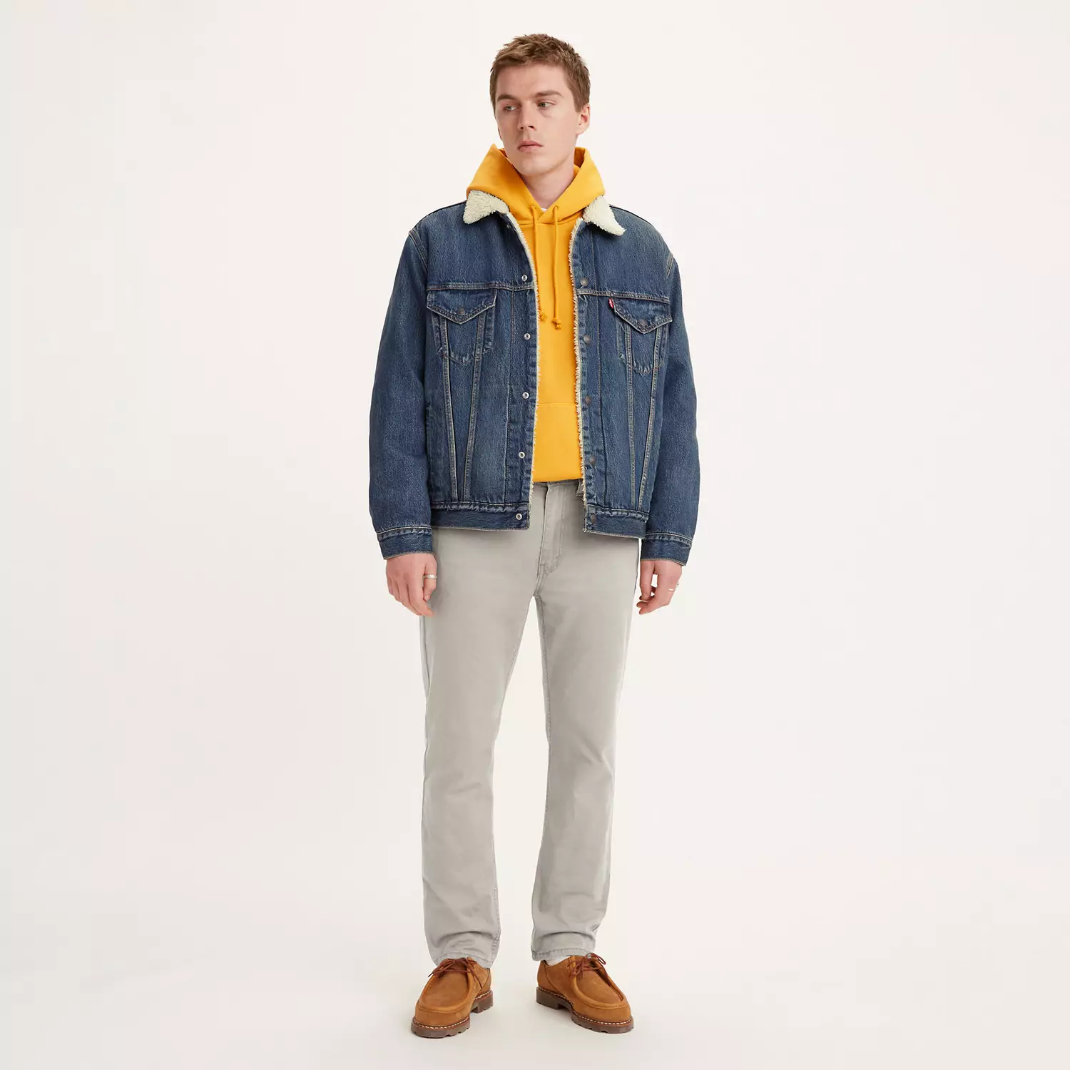 

Мужские джинсы прямого кроя 514 Levi's, коричневый