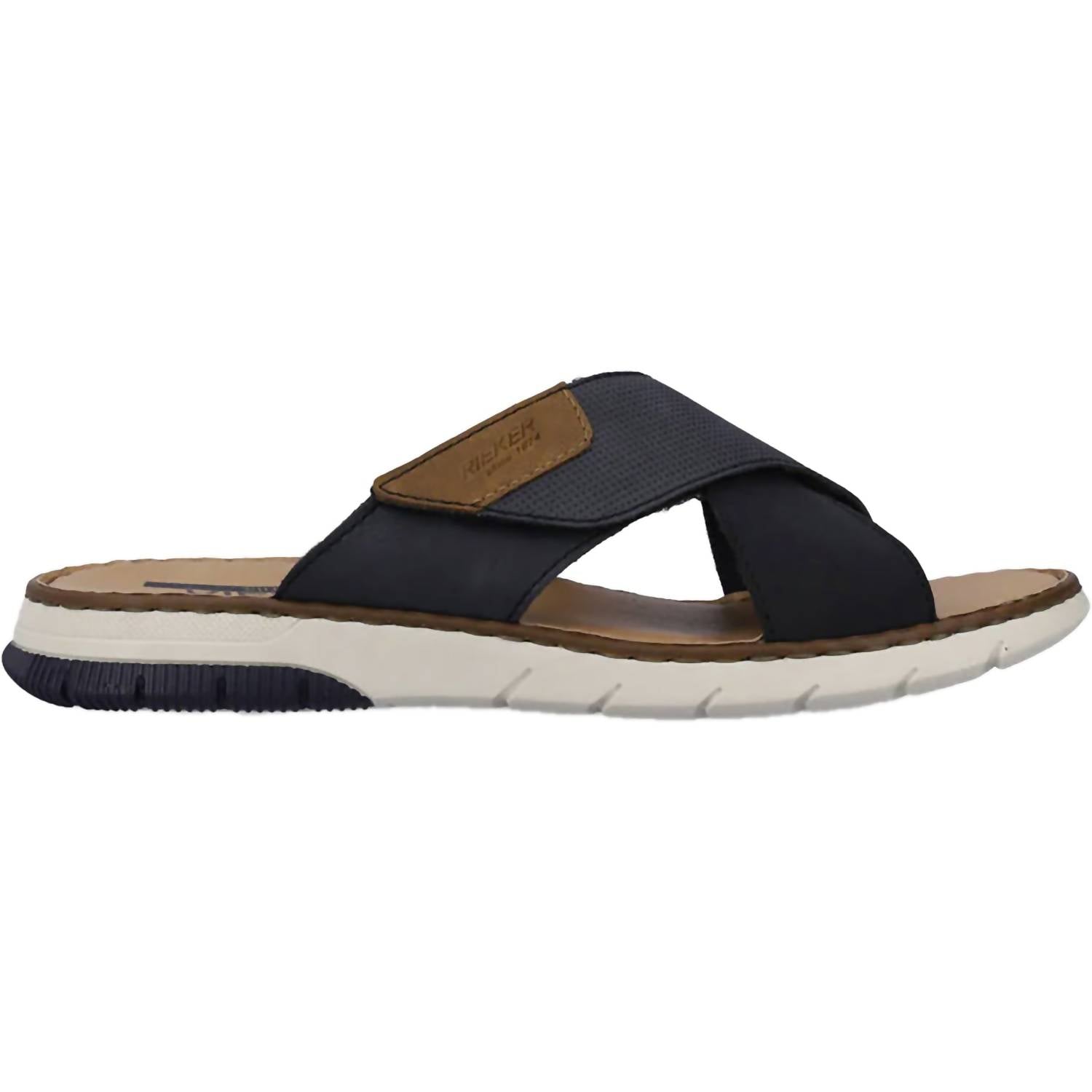 

Мужские сандалии-мюли Cody 83 Casual Mules в цвете Pazifik/lake/mandel RIEKER, Pazifik/Lake/Mandel