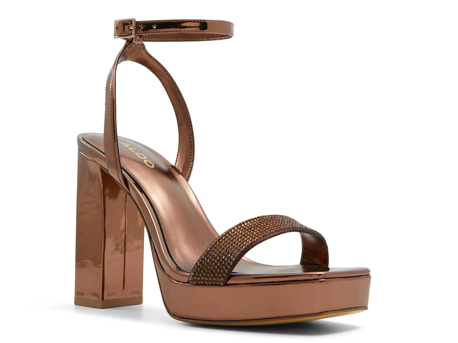 

Сандалии Diedra Platform Sandal Aldo, цвет bronze