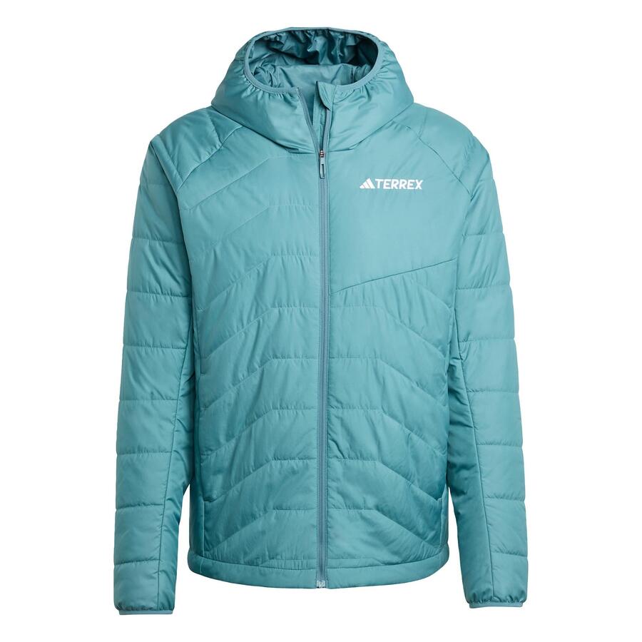 ADIDAS Многофункциональная синтетическая утепленная куртка Terrex с капюшоном — фото 2