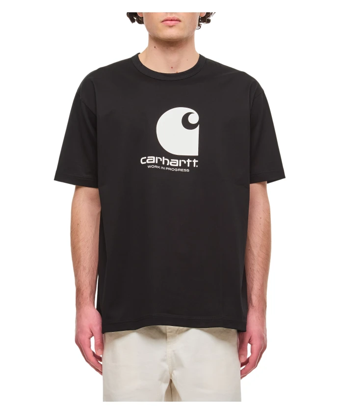 

Мужская футболка с графическим принтом Junya Watanabe, черный