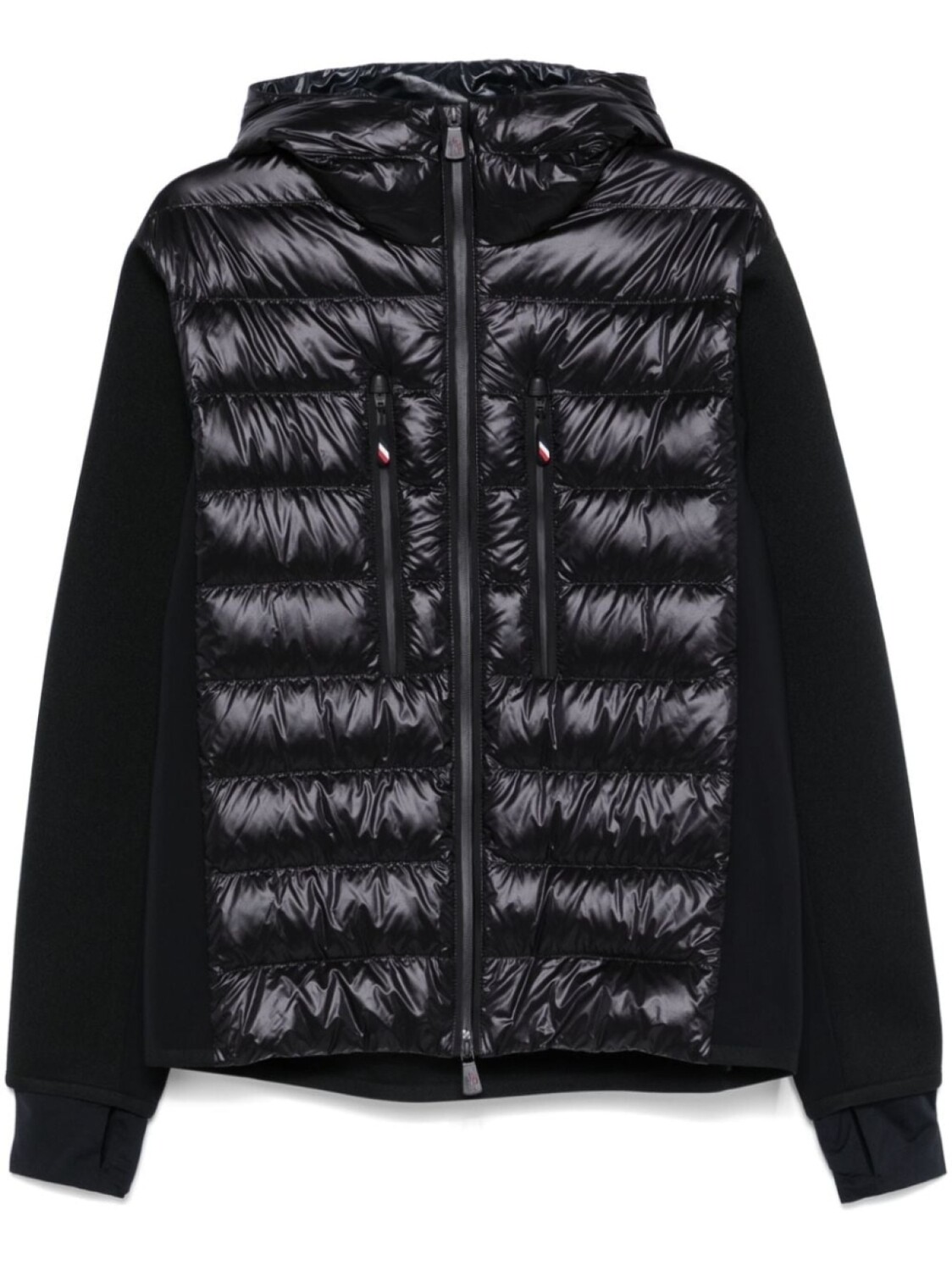 

Moncler Grenoble пиджак со вставками, черный
