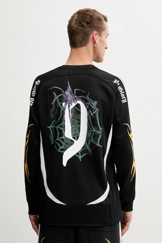 

Футболка вратаря Spiders с длинным рукавом (свободный крой) Adidas Originals, черный