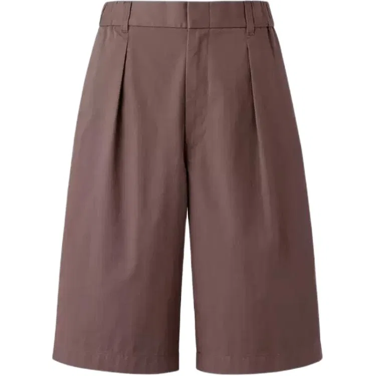 Шорты мужские U Collection SS26 Casual UNIQLO, Chestnut