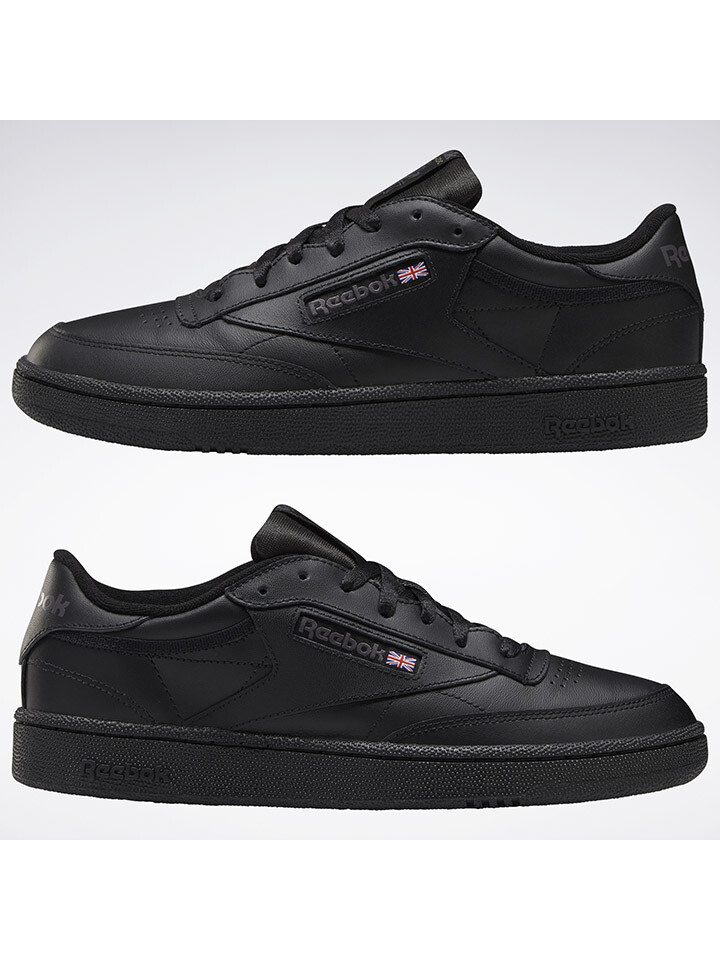 Низкие кроссовки Reebok Leder Club C 85, черный — фото 2