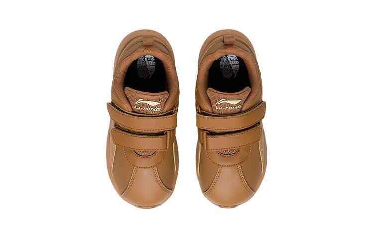 Кроссовки детские из коллекции Sports Life PS Low-top цвета корицы и облепихи Lining Young — фото 4