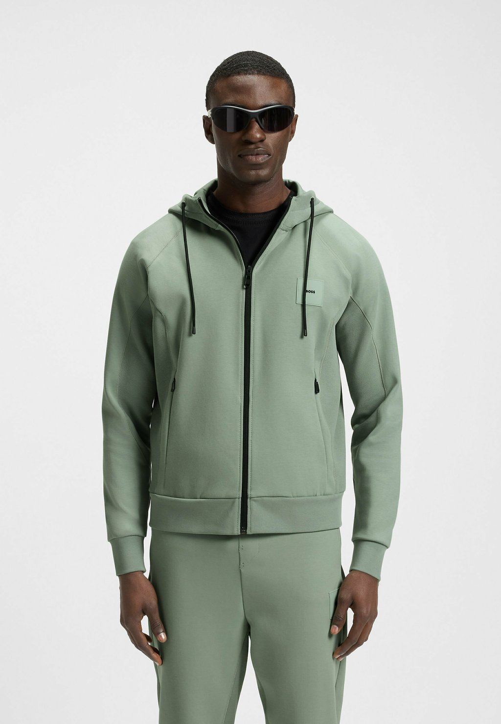 

Толстовка на молнии SAGGY BOSS, зеленый