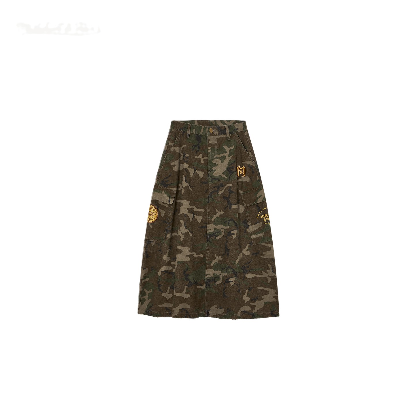 

Mitchell & Ness повседневная длинная юбка women's Mitchell Ness, камуфляж