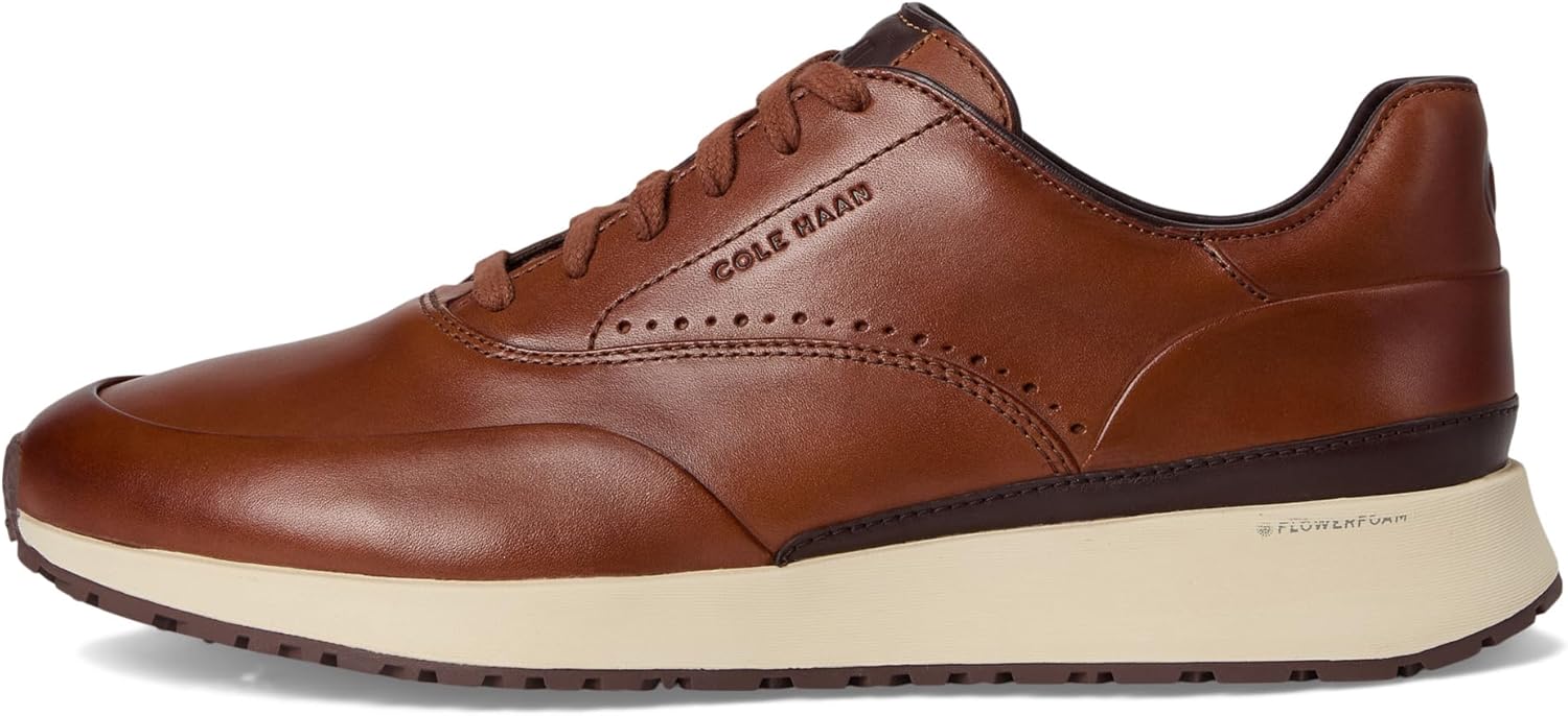 Мужские премиальные кроссовки Cole Haan, British Tan/Madeira/Angora — фото 4