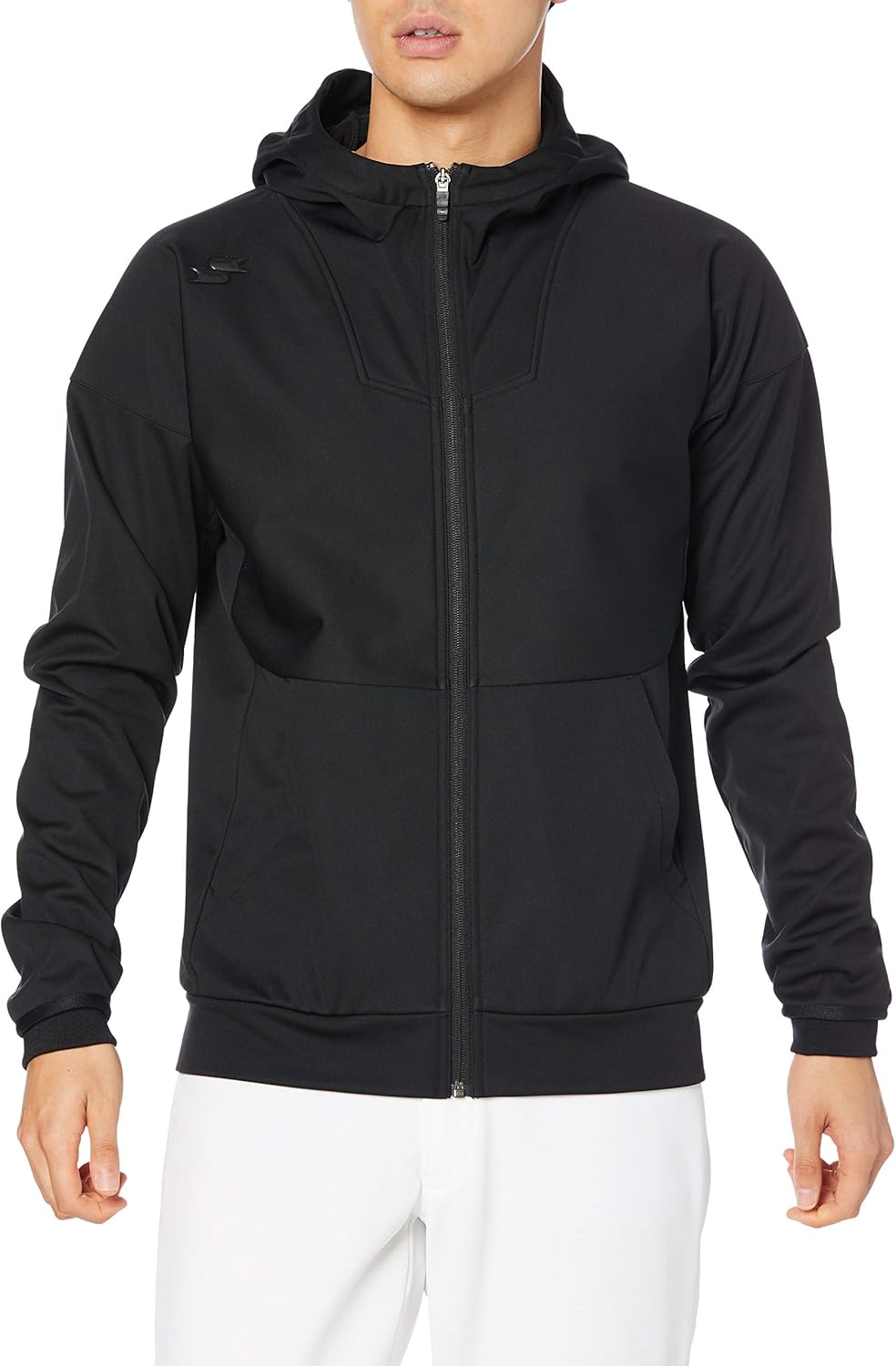 

Мужская толстовка с длинным рукавом и застежкой-молнией SSK Bonding Sweat Hoodie, черный