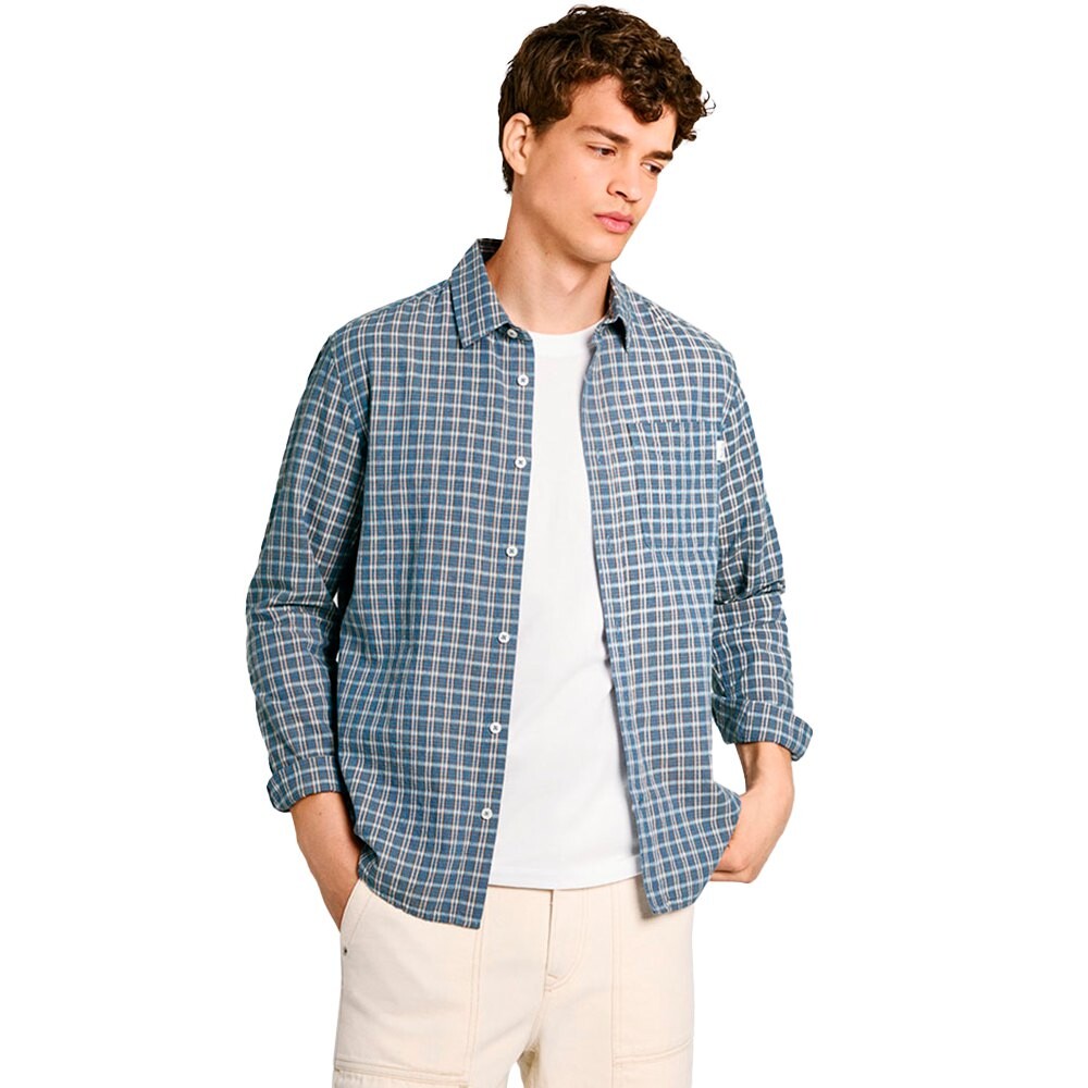 

Рубашка Pepe Jeans Mikel, синий
