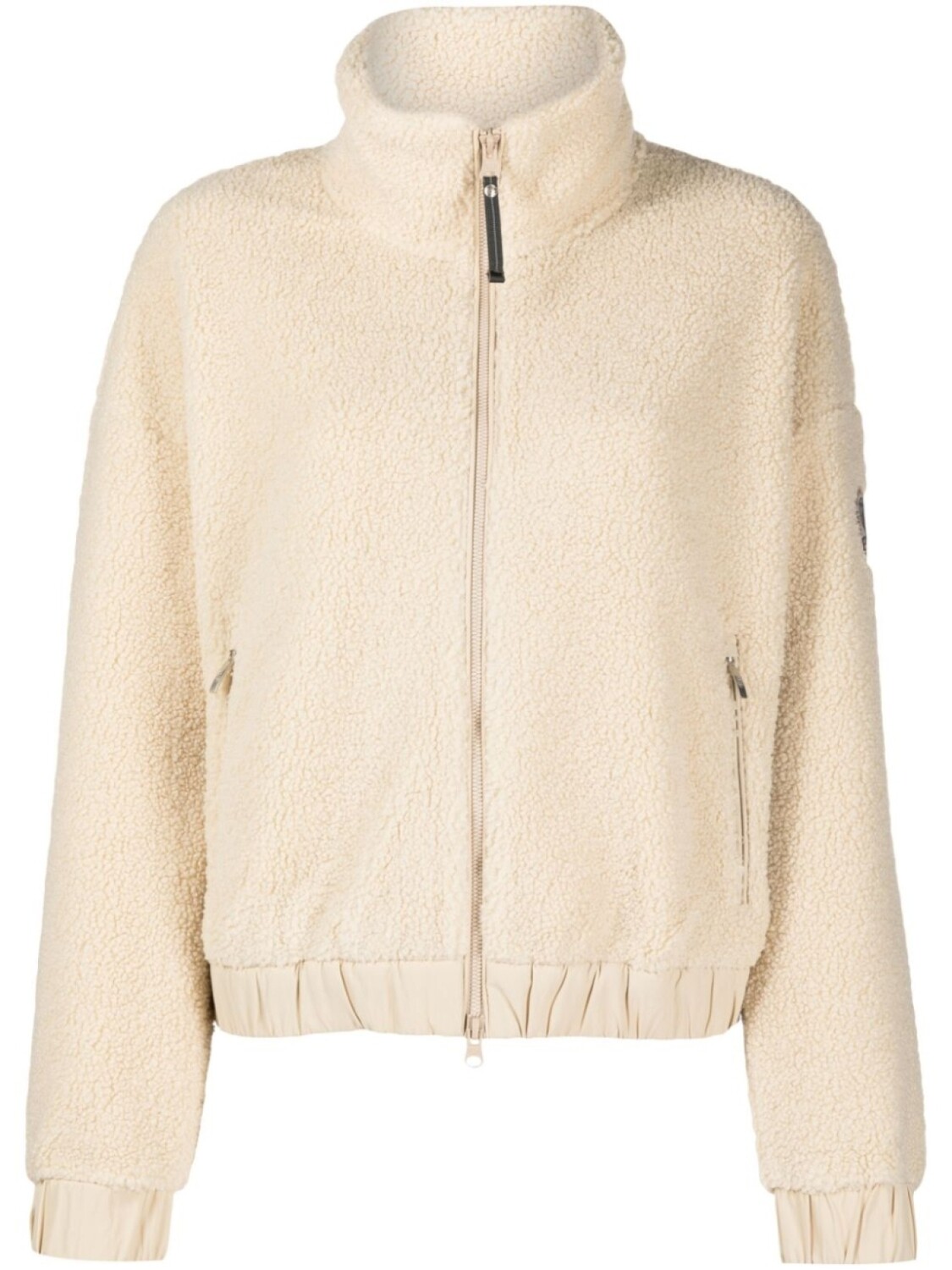 

Фактурная куртка с высоким воротником Parajumpers, нейтральный цвет