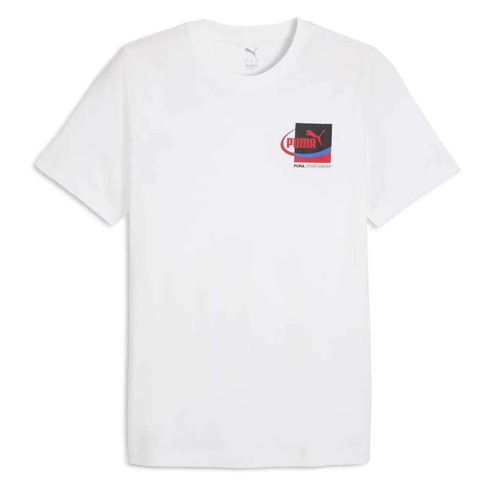 

Футболка с коротким рукавом Puma Graphic Small Box, белый