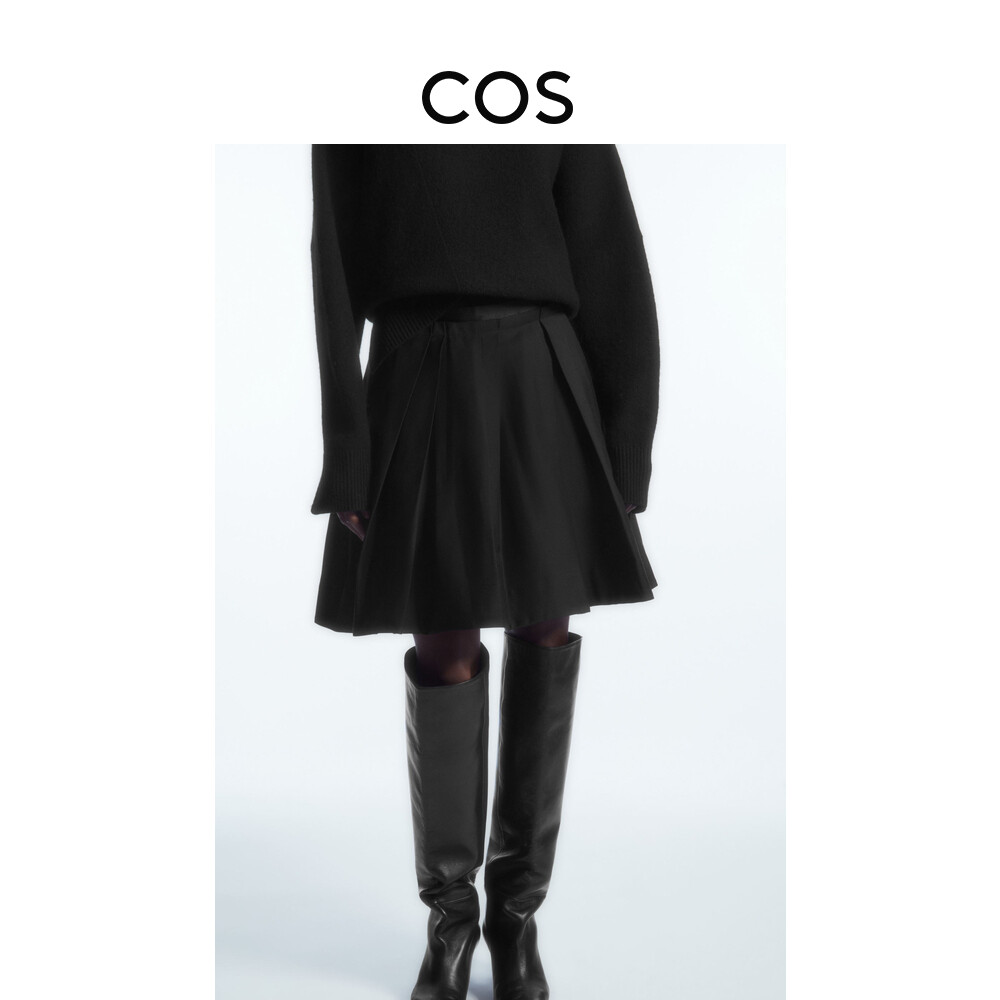 

Женская плиссированная юбка Cos, черный