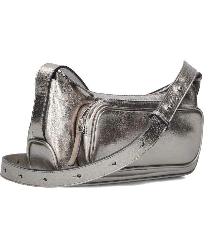 

Серебряная сумка через плечо Vienne Vagabond Shoemakers, серый