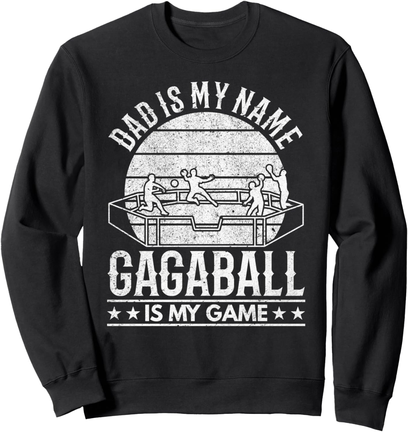 

Папа - мое имя, гагабол - моя игра - толстовка с надписью «Папа, гагабол» Gagaball Daddy Gagaball Player, черный