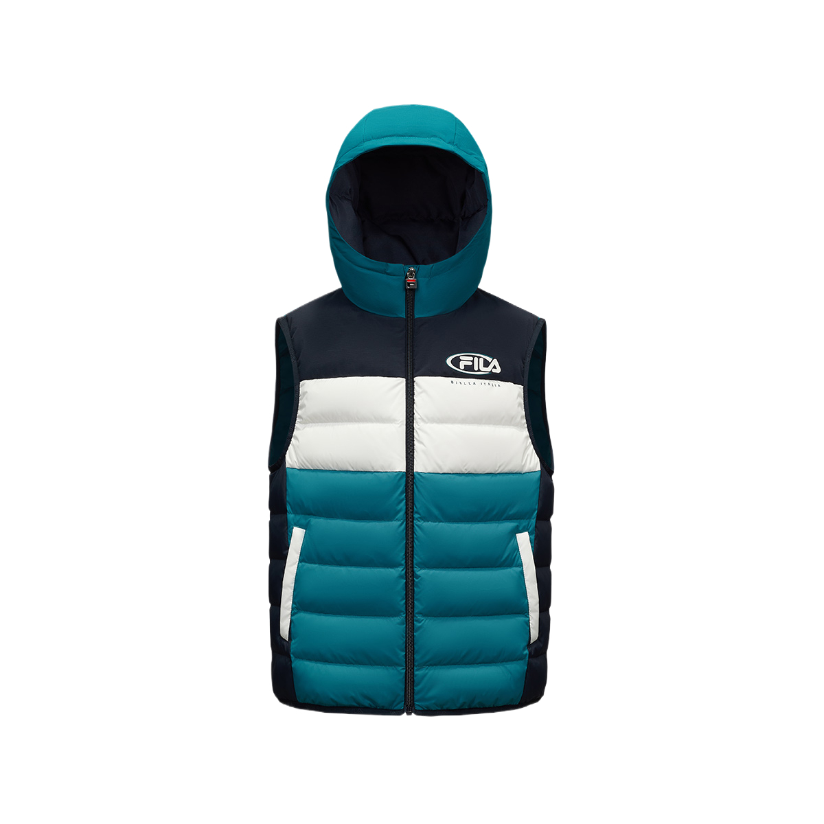 Пуховая жилетка Down Vest FILA KIDS, синий