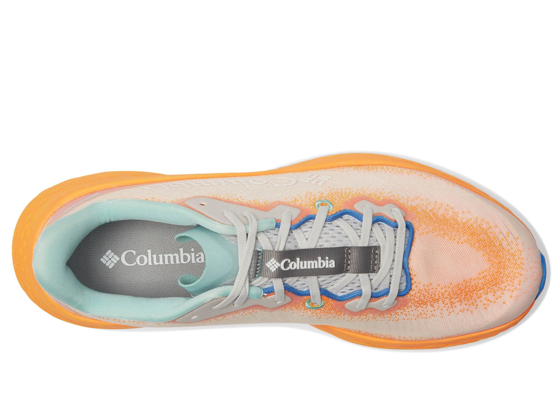 Кроссовки Columbia Konos Featherweight, цвет Mango/Stormy Blue — фото 2