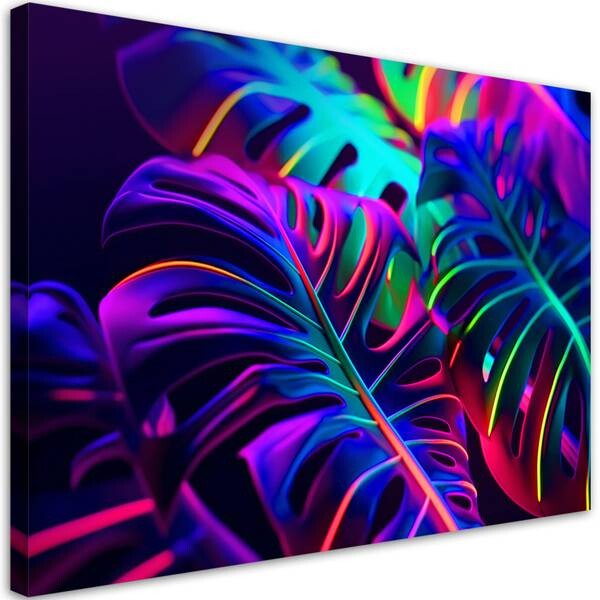 

Картина арт-принт KUNSTLOFT Neon Jungle 2, многоцветный