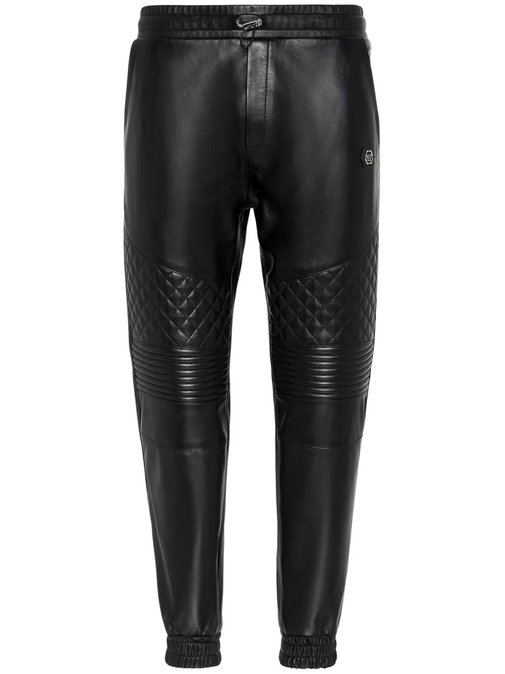 

Стеганые джоггеры Philipp Plein, черный