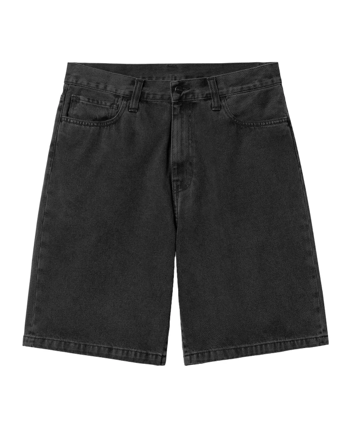 

Черные джинсовые шорты свободного кроя на молнии Carhartt Wip, черный
