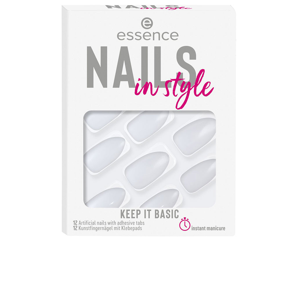 

Накладные ногти Nails in style uñas artificiales Essence, 12 шт, 15-keep it basic