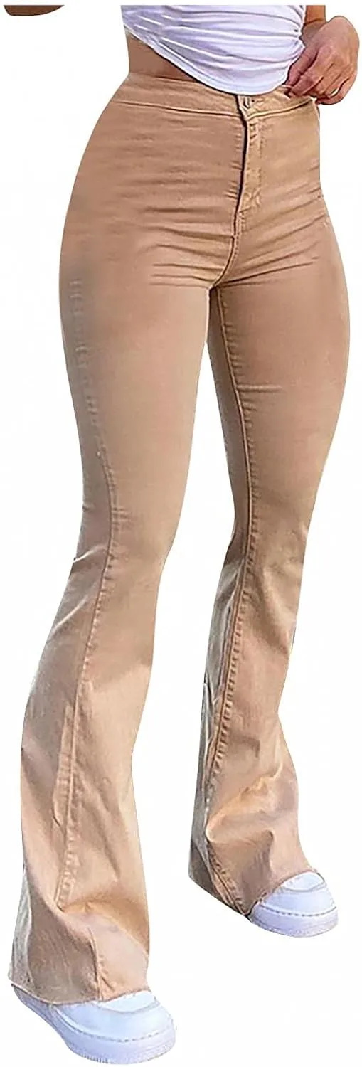 

Женские мешковатые джинсы Y2K с клешем Ikevan