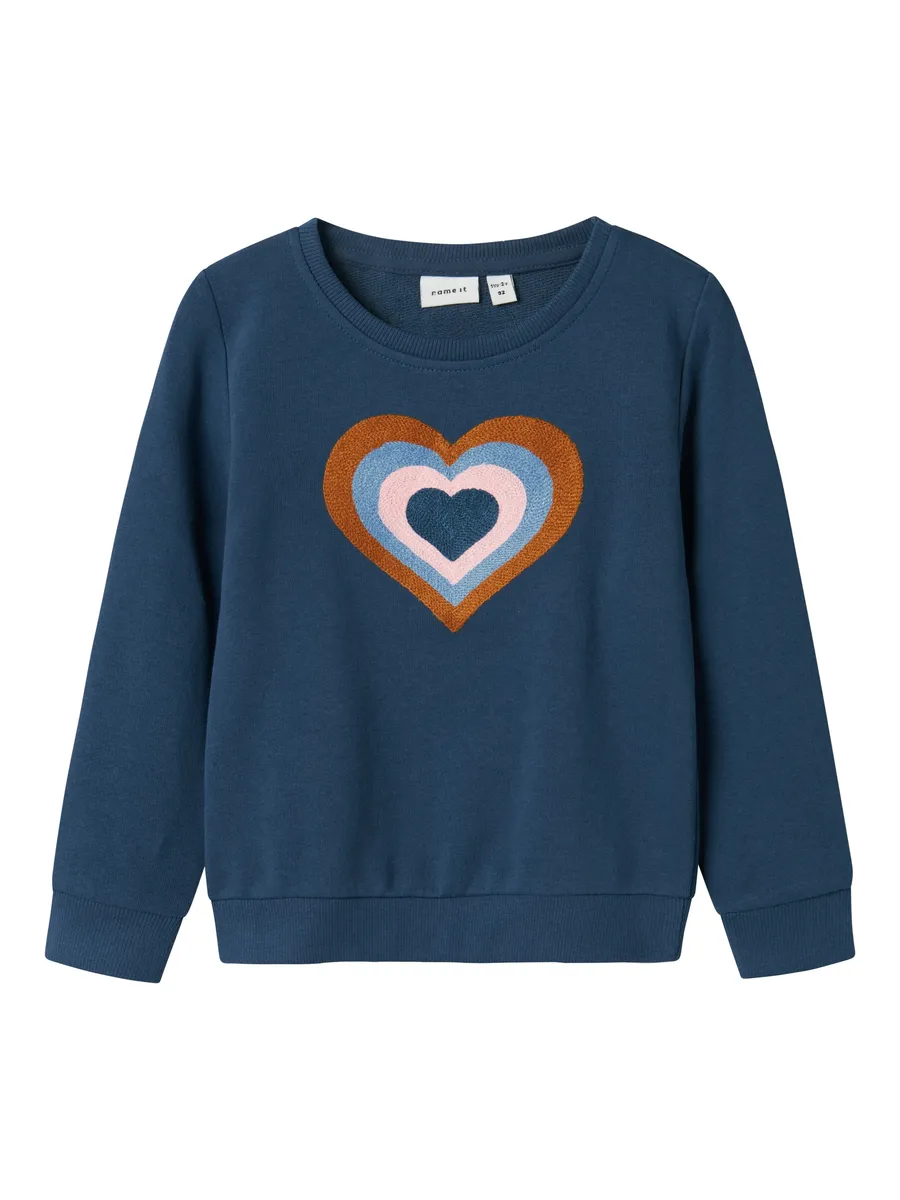 

Толстовка Name It "NMFKATLA SWEAT UNB", цвет Dark Denim