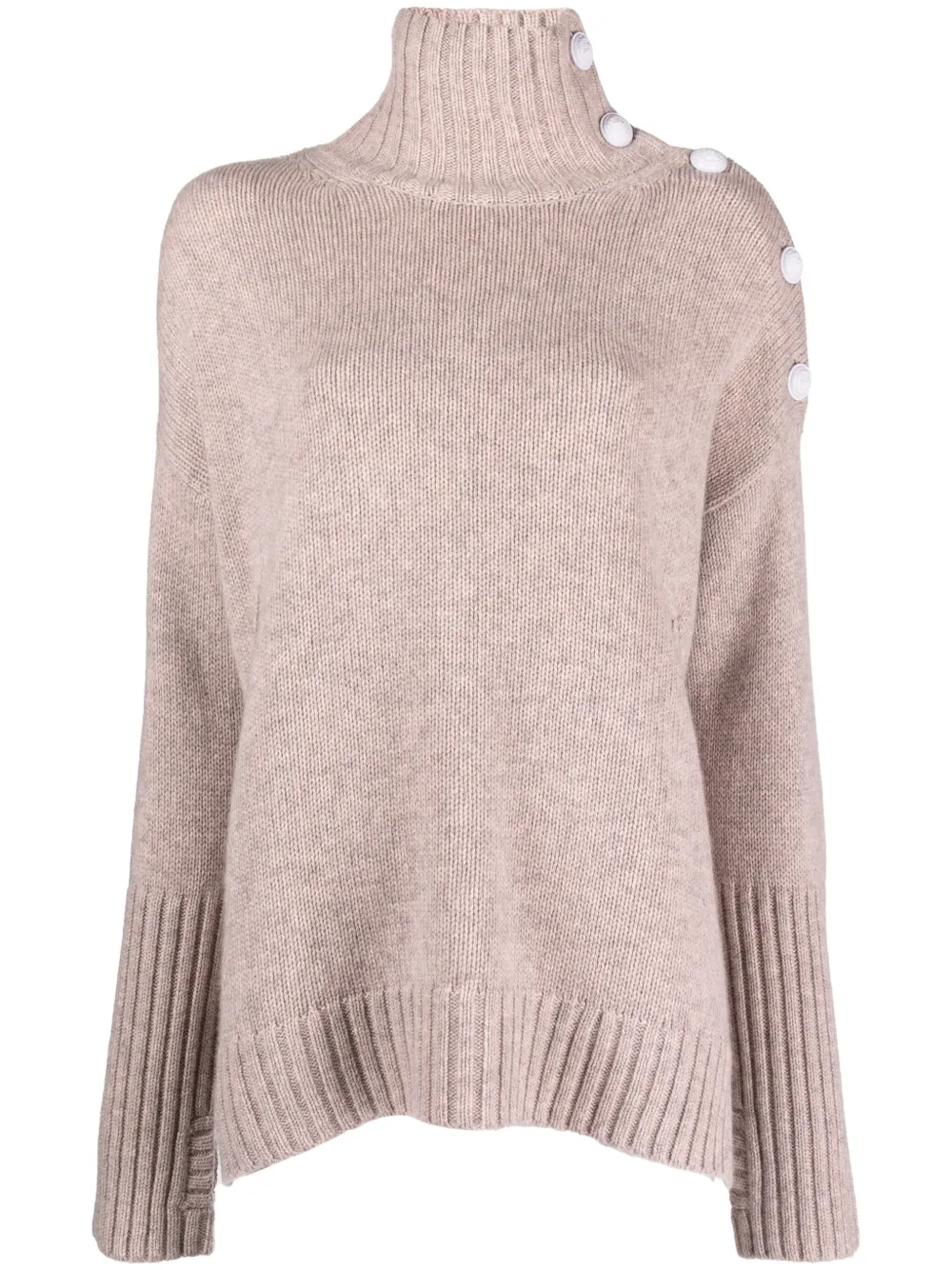 

Кашемировый джемпер Alma с логотипом Zadig&Voltaire, розовый
