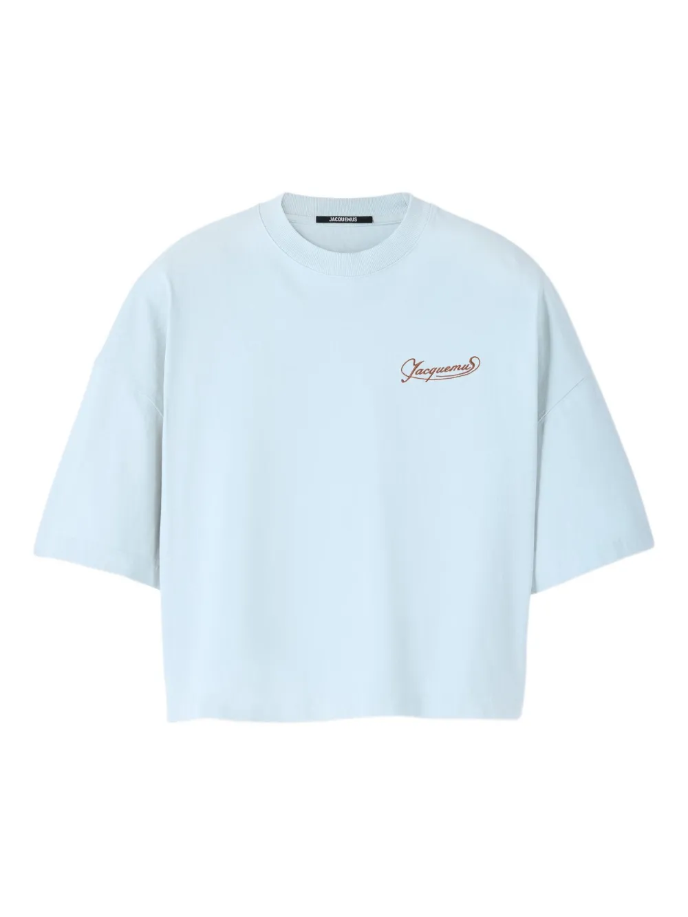 

Укороченная футболка JACQUEMUS, синий