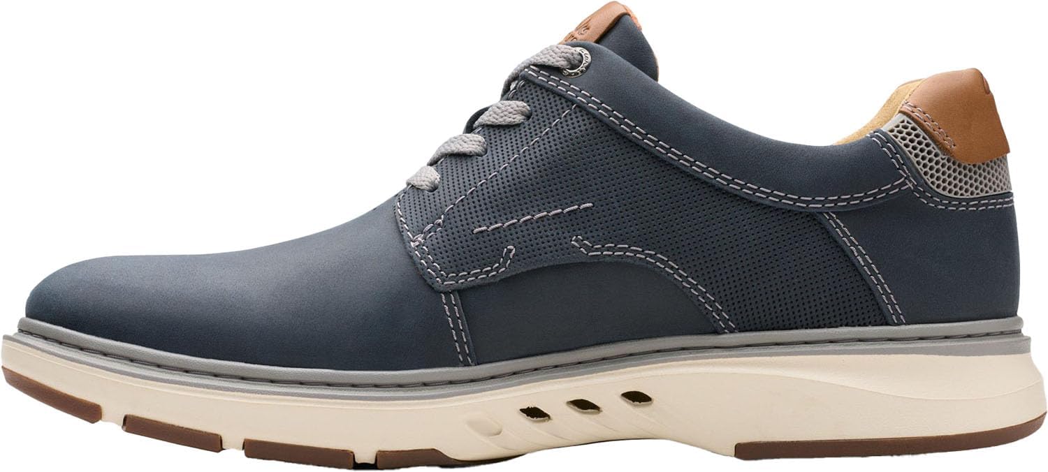 Мужские оксфорды Clarks Un Briley Pace, темно-синий — фото 2
