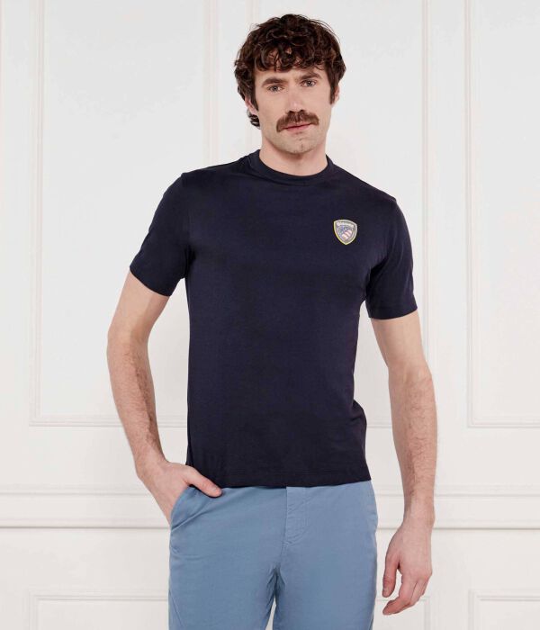 

Футболка факсон Regular fit Blauer, синий
