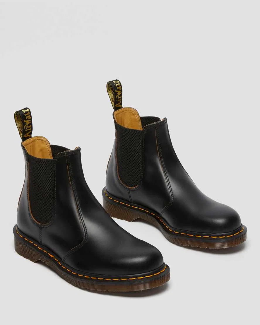 2976 Винтажные ботинки челси, изготовленные в Англии Dr Martens, черный — фото 4
