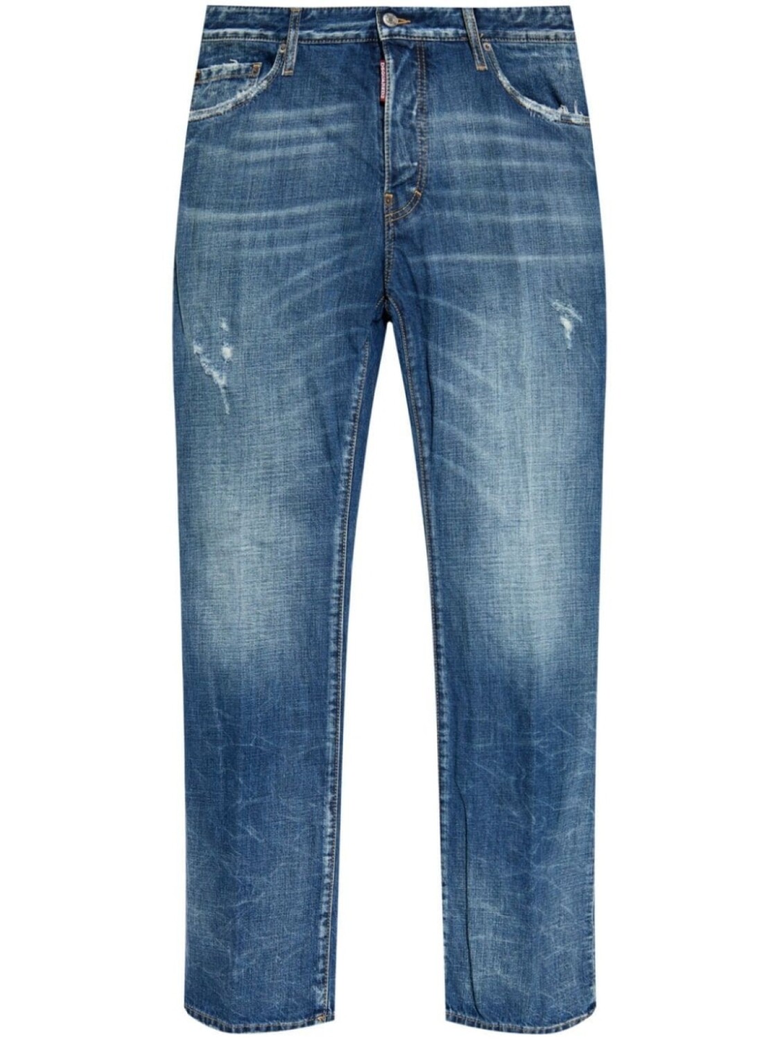 

Dsquared2 джинсы DSQUARED2 с эффектом потертости, синий