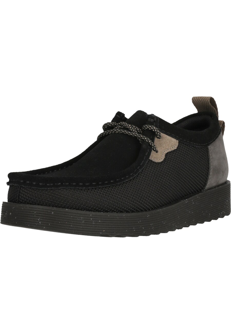 

Туфли на шнуровке CLARKS Wallabee, черный