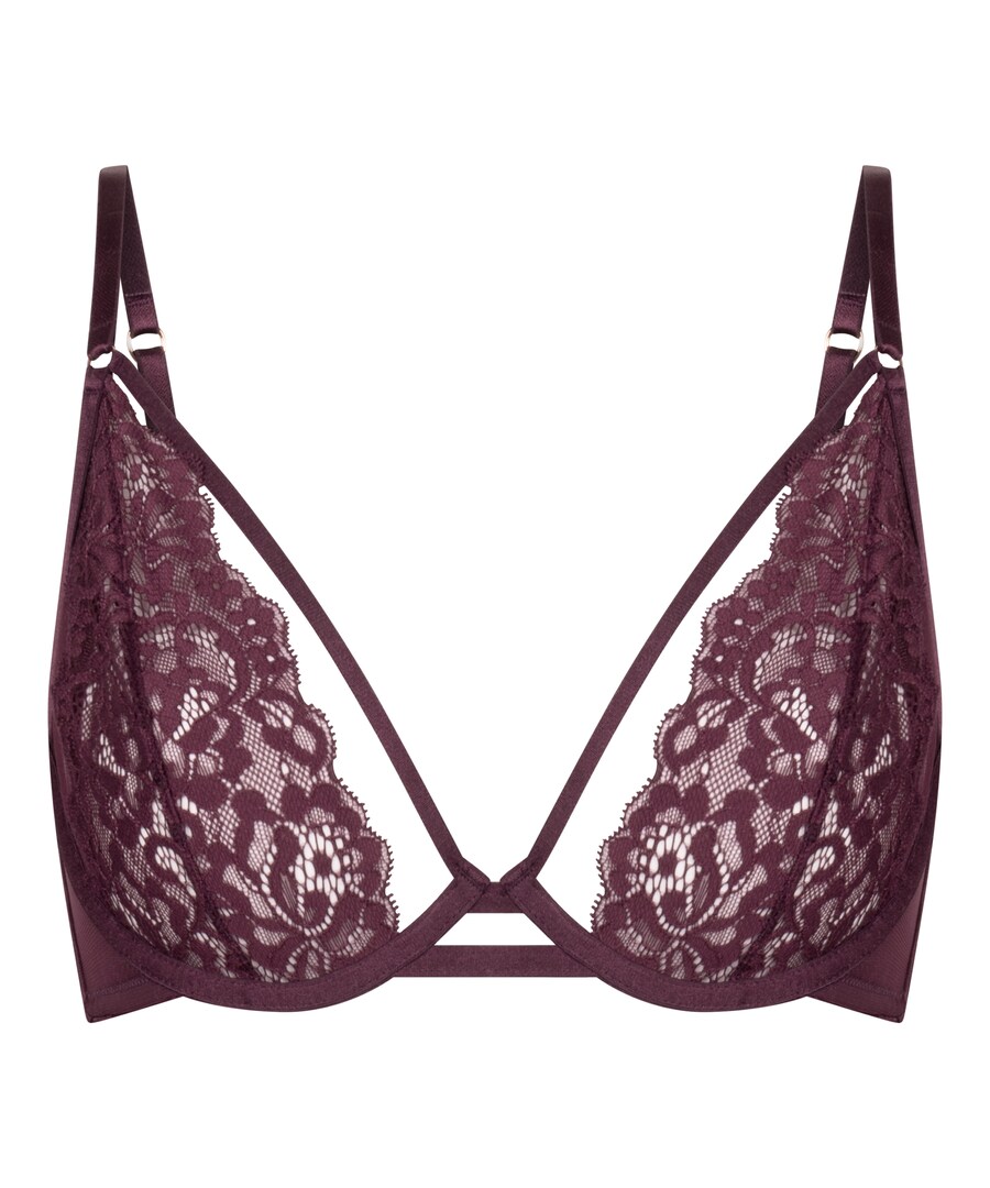 

Бюстгальтер-бралетт Hunkemöller, Bordeaux