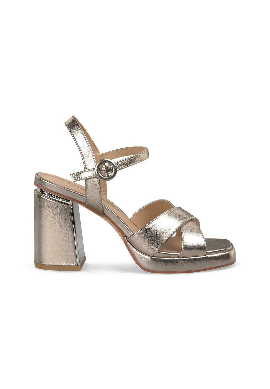 Босоножки на платформе CIERRE CON HEBILLA - High heeled sandals Alma en Pena, цвет Bronce — фото 2