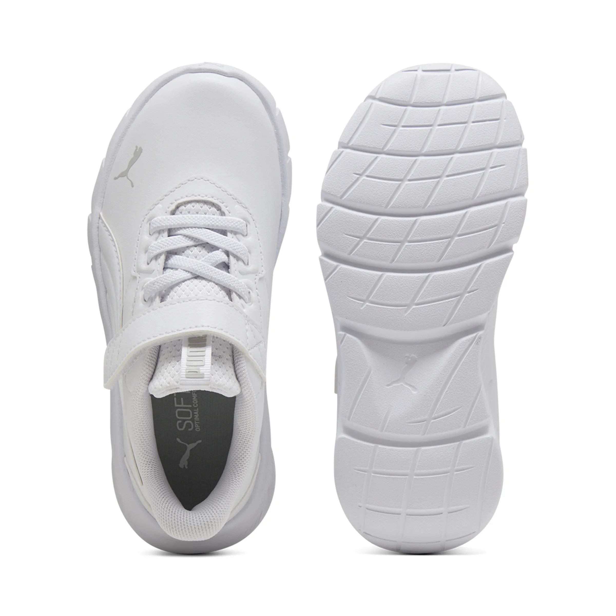 Детские кроссовки Flexfocus Modern SL AC+ PS Puma, белый — фото 3