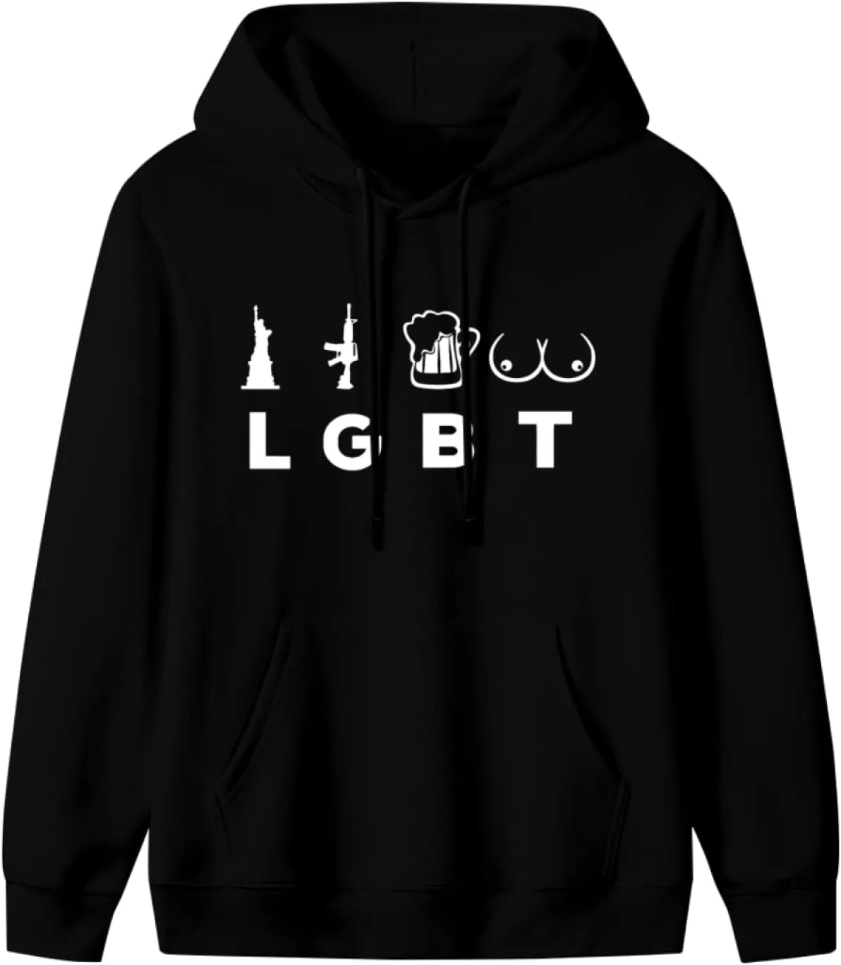 

Толстовка Liberty Gun Beer Tits Funny для мужчин ITPHOYS