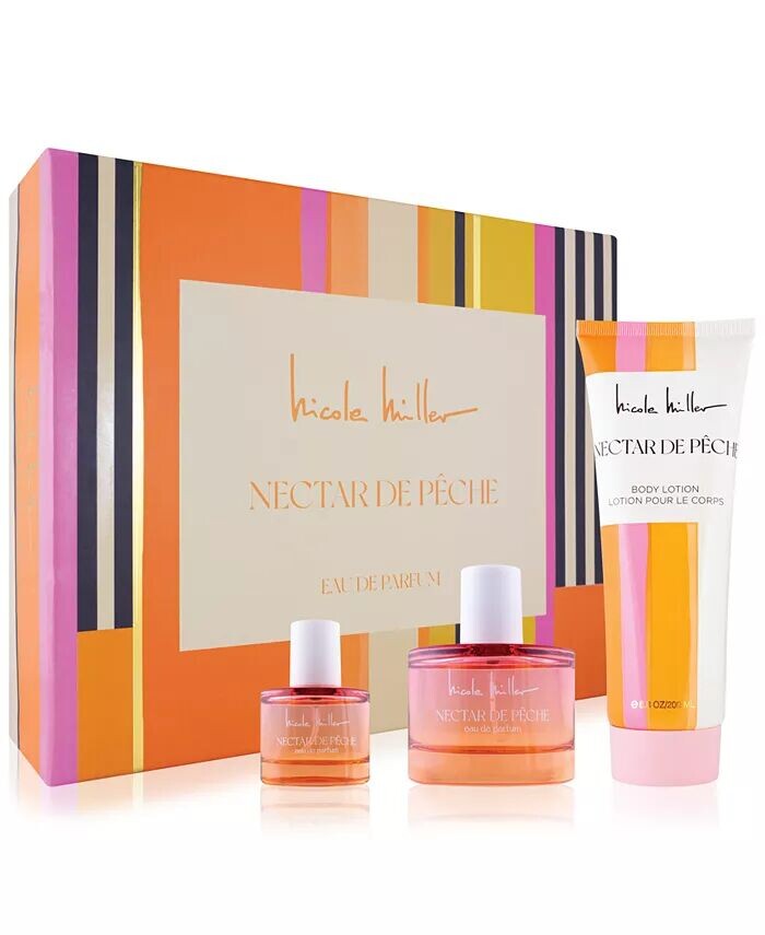 

3 шт. Подарочный набор парфюмированной воды Nectar de Pèche Nicole Miller