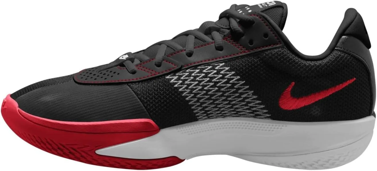 Мужские кроссовки Nike Air Zoom GT Cut Academy на шнуровке, белый/черный/красный/серый — фото 3
