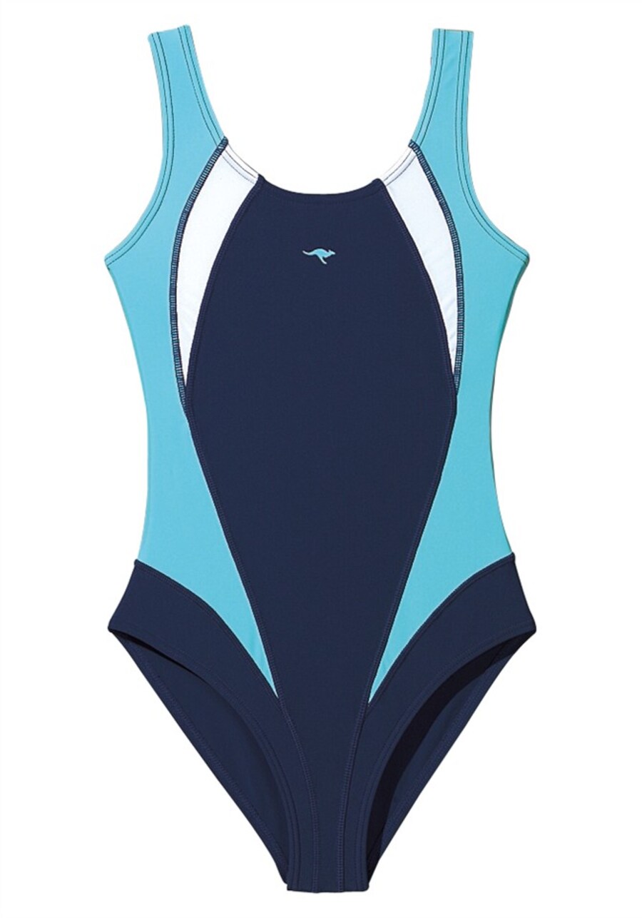 

Купальник KangaROOS, цвет Aqua/Gentian